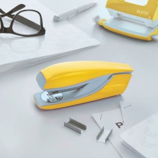 Zszywacz średni metalowy, 30 kartek, żółty WOW LEITZ 55021016