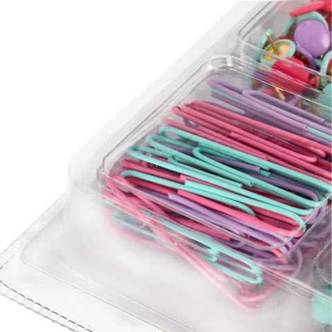 Akcesoria biurowe 260sztuk pastel STARPAK 471028