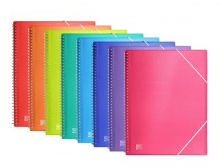 Album ofertowy A4 na spirali Oxford Urban, 20 koszulek, mix kolorów
