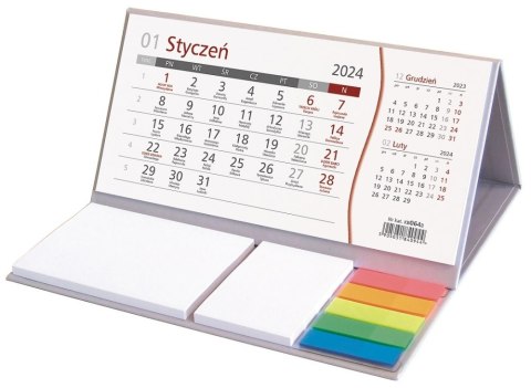 KALENDARZ BIURK STOJACY 21X20 064B AKC POP WN