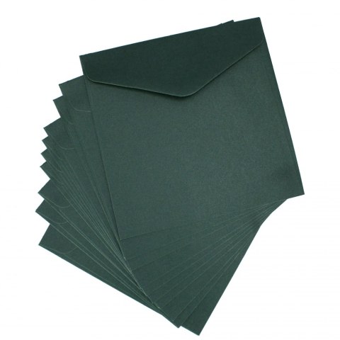 Koperta 16x16 cm nie klejona zielona Galeria Papieru op.10 szt. ARGO 280344