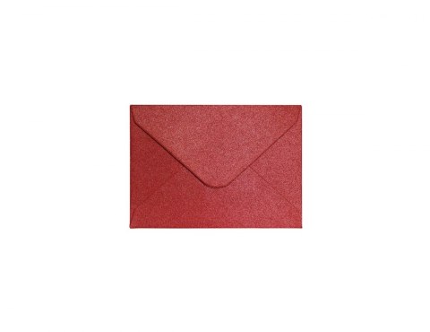 Koperta 70x100 nie klejona perła czerwona op.10 szt. GALERIA PAPIERU 280438