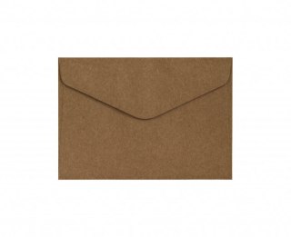 Koperta C6 NK Brąz nature OP10SZT GALERIA PAPIERU 280243 GAL