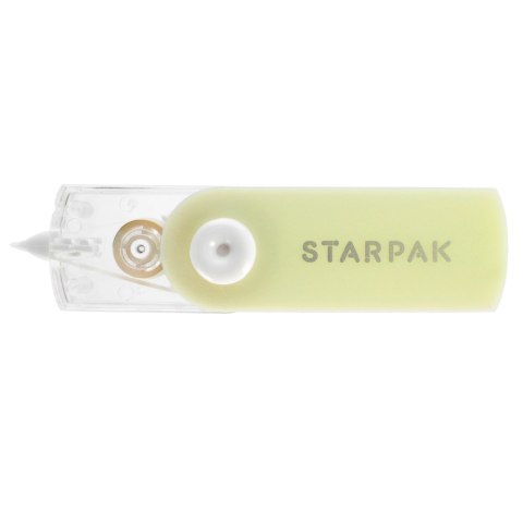 Korektor w taśmie 5mmx6mb pastel żółty STARPAK 507201