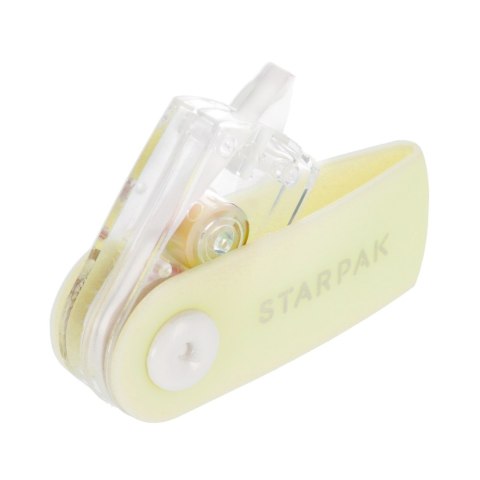 Korektor w taśmie 5mmx6mb pastel żółty STARPAK 507201
