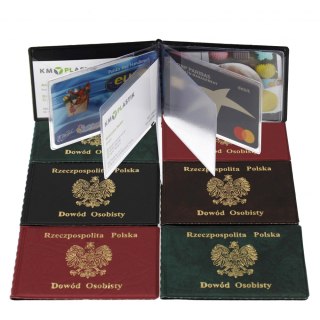 Okładka na dokumenty dowód osobisty ECO KM PLASTIK ND42