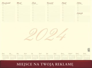 PODKLAD NA BIURKO PAP 550X410/52K Z LISTWA 049WN