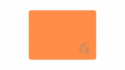 PODKLAD NA BIURKO PP 380X280 POM NEON B-FOL