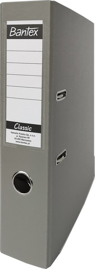 Segregator dźwigniowy A4 Bantex Classic Budget, grzbiet 75 mm, szary