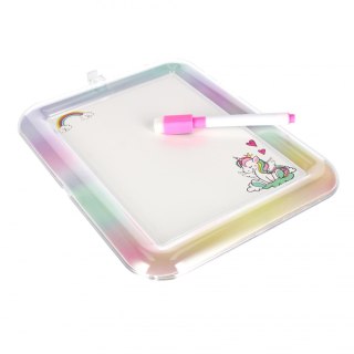 Tablica suchościeralna z pisakiem Unicorn STARPAK 527834