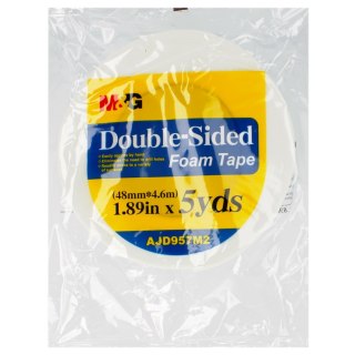 Taśma 2stronna 48mmx5M biała FOL AJD957M2