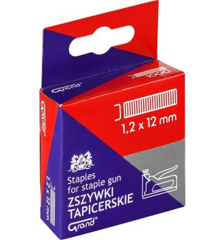 Zszywki do zszywacza tapicerskiego/takera 1,2 12 GRAND