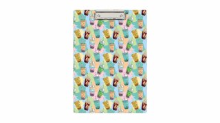 CLIPBOARD A4 DESKA PCV BUBBLE TEA B-FOL