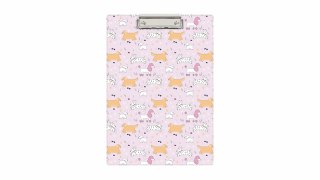 CLIPBOARD A4 DESKA PCV PUPPIES B-FOL