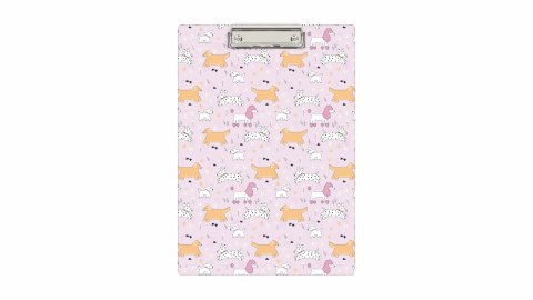 CLIPBOARD A4 DESKA PCV PUPPIES B-FOL