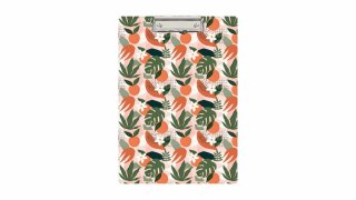 CLIPBOARD A4 DESKA PCV TROPICAL B-FOL