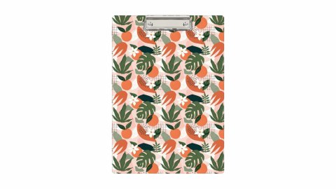 CLIPBOARD A4 DESKA PCV TROPICAL B-FOL