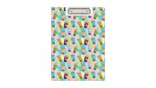 CLIPBOARD A4 TECZKA PCV BUBBLE TEA B-FOL