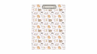 CLIPBOARD A4 TECZKA PCV KITTENS B-FOL