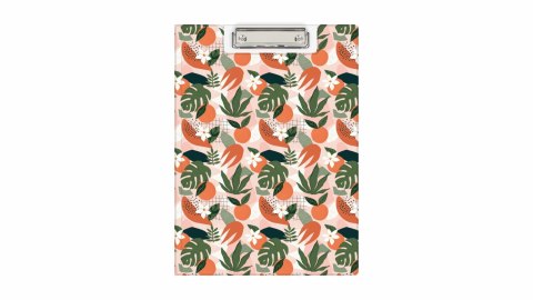 CLIPBOARD A4 TECZKA PCV TROPICAL B-FOL
