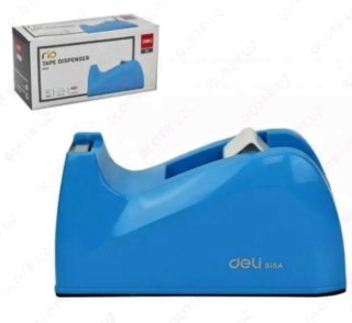Gilotynka do taśmy biurowej Rio niebieska DELI E815A BLUE