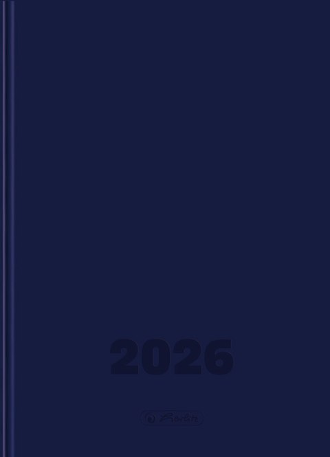 Kalendarz szefa HERLITZ 2026 A4 dzienny granatowy