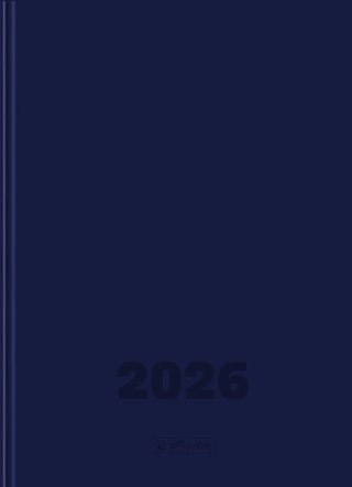 Kalendarz szefa HERLITZ 2026 A5 dzienny granatowy