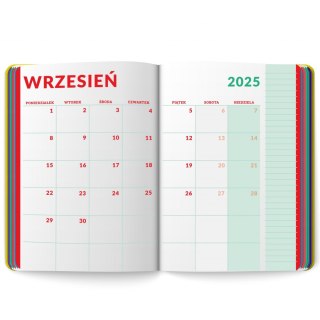 Kalendarz szkolny książkowy A5/72k Softy KALPOL.BIS CSNO260001