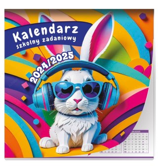 Kalendarz szkolny zadaniowy 29,5x29,5 planszowy KALPOL.BIS 472915 KAL