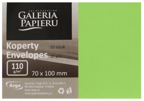 Koperta 70x100 NK mix cze/zie op10szt GALERIA PAPIERU 280451 GAL