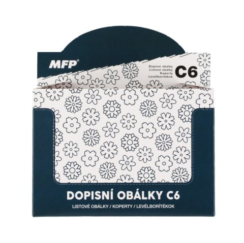 Koperta C6 HK mix wzorów A 100 MFP 5550233MFP