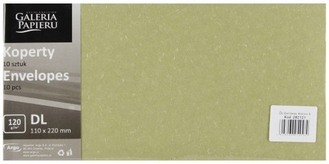 Koperta DL NK Oliwka Wood op10szt GALERIA PAPIERU 282121