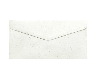 Koperta DL nie klejona biała Terrazzo Galeria Papieru op.10 szt. ARGO 280119