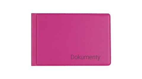 Okładka na dokumenty ucznia małe pink BIURFOL KOD-02-03