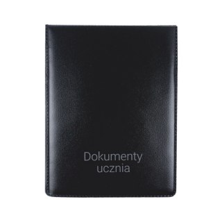 Okładka na dokumenty ucznia pion czarna BIURFOL OD-11-01