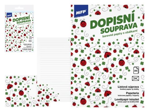 Papeteria A4 5 kopert C6 10 kartek Biedronka MFP 5550366MFP