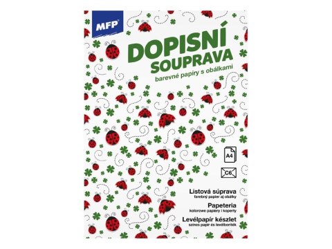 Papeteria A4 5 kopert C6 10 kartek Biedronka MFP 5550366MFP