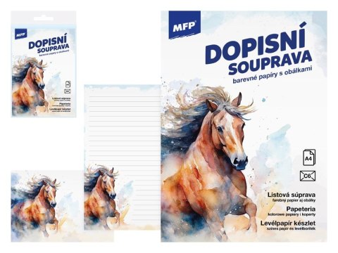 Papeteria A4 5 kopert C6 10 kartek Koń MFP 5550367MFP