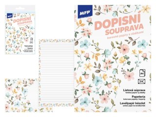 Papeteria A4 5 kopert C6 10 kartek Kwiaty MFP 5550370MFP