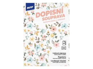 Papeteria A4 5 kopert C6 10 kartek Kwiaty MFP 5550370MFP
