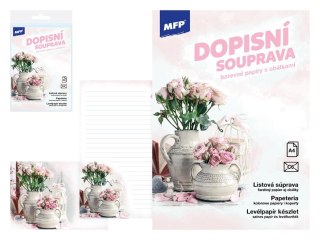 Papeteria A4 5 kopert C6 10 kartek Kwiaty MFP 5550372MFP