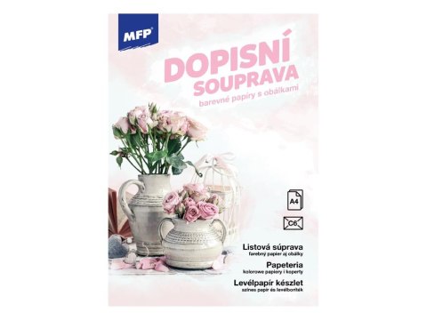 Papeteria A4 5 kopert C6 10 kartek Kwiaty MFP 5550372MFP