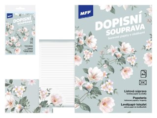 Papeteria A4 5 kopert C6 10 kartek Kwiaty MFP 5550373MFP