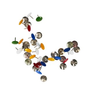 Pinezka metalowa kolor 50szt etui STARPAK 540315
