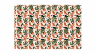 Podkład na biurko 380x580 z nadrukiem tropical BIURFOL NPB-02-43