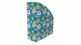 Pojemnik na dokumenty 10 cm z nadrukiem football BIURFOL NSE-02-34