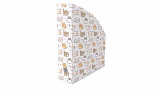 Pojemnik na dokumenty 7 cm z nadrukiem kittens BIURFOL NSE-01-35