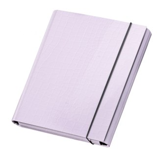 TECZKA Z GUMKA A4 SKRZYD PASTELOVE LILA VPE 1/12