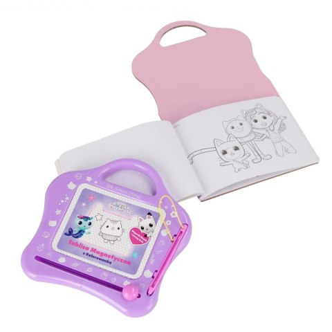 Tablica magnetyczna z kolorowanką Gabby s Dollhouse STARPAK 552500