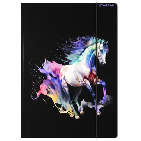 Teczka z gumką A4 Horses STARPAK 559714